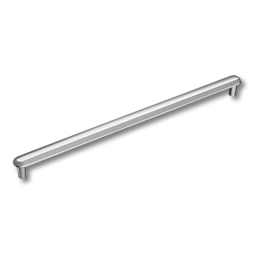 Ручка скоба 1102 320MP02 глянцевый хром длина 340 мм, крепление 320 мм