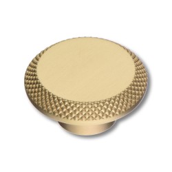 Ручка кнопка круглая геометрия 4102 002MP35 матовое золото диаметр 45 мм 