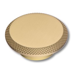 Ручка кнопка круглая геометрия 4102 003MP35 матовое золото диаметр 60 мм 
