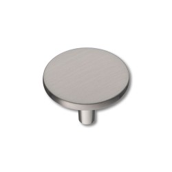 Ручка кнопка круглая геометрия 4137 001MP08 сатинированный никель диаметр 36 мм