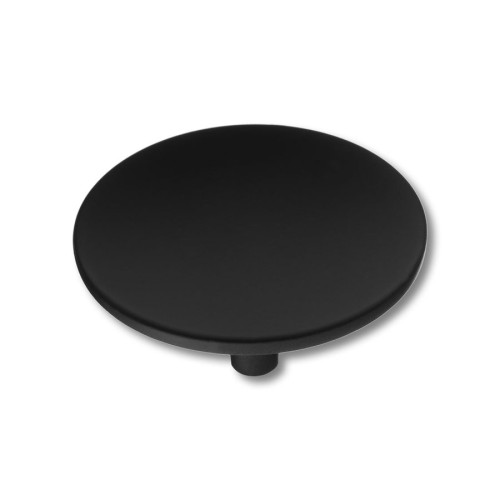 Ручка кнопка круглая 4137 002MP24 цвет черный диаметр 50 мм 