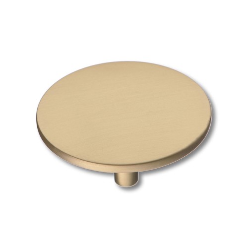 Ручка кнопка круглая 4137 002MP35 матовое золото диаметр 50 мм 