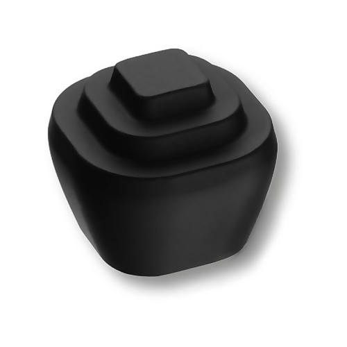 Ручка кнопка 4180 016MP24 цвет черный матовый ширина 34 мм