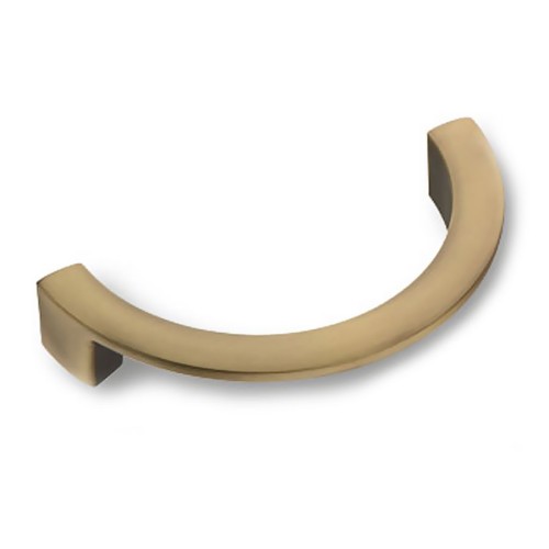 Ручка скоба 6250.096 Antik Eksitme Sari цвет состаренная латунь ширина 110 мм, крепление 96 мм