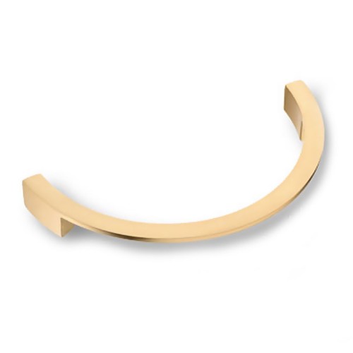 Ручка скоба 6250.160 Scratched Gold цвет сатинированное золото ширина 180 мм, крепление 160 мм 