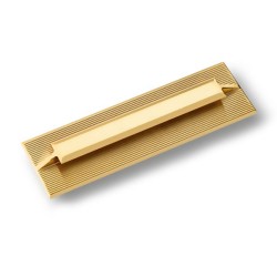 Ручка скоба геометрия 8020 0300 Gold глянцевое золото длина 300 мм
