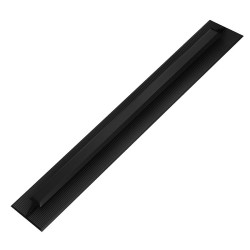 Ручка скоба геометрия 8020 0600 Matt Black черный матовый длина 600 мм 