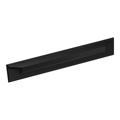 Ручка скоба 8050 0300 Matt Black черный матовый длина 300 мм, крепление 192 мм 