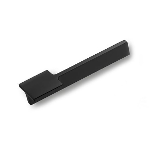 Ручка скоба 8303 0128 AL6 цвет черный матовый длина 140 мм, крепление 128 мм 