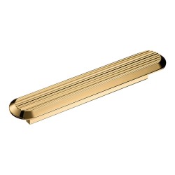 Ручка скоба геометрия 9020 0128 GL цвет глянцевое золото длина 188 мм 