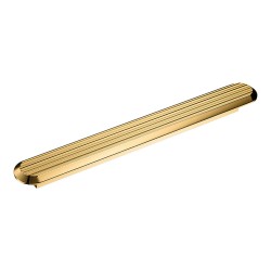 Ручка скоба геометрия 9020 0224 GL цвет глянцевое золото длина 284 мм