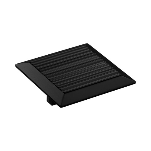 Ручка кнопка 9032 0016 AL6 цвет черный матовый ширина 60 мм, крепление 16 мм  