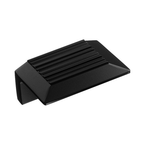 Ручка кнопка 9060 0032 AL6 цвет черный матовый ширина 52 мм, крепление 32 мм  