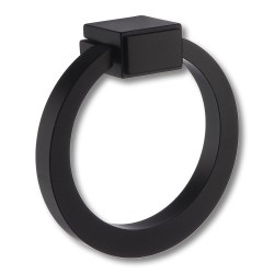 Ручка кольцо классика BU 013.80.09 цвет черный матовый диаметр 80 мм 