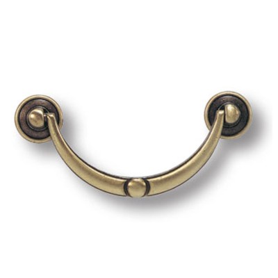 Ручка классика скоба 02.0246.A цвет старая бронза длина 119 мм крепление 96 мм Ручка классика скоба 02.0246.A цвет старая бронза длина 119 мм крепление 96 мм