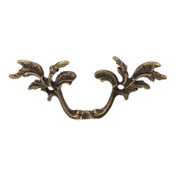 Ручка классика скоба фигурная 043510o цвет античная бронза длина 100 мм крепление 46 мм Ручка классика скоба фигурная 043510o цвет античная бронза длина 100 мм крепление 46 мм