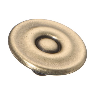 Ручка кнопка 1026.0035.001 цвет античная бронза диаметр 35 мм