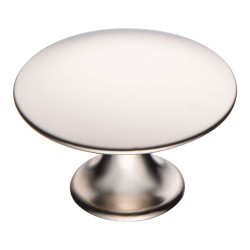 Ручка кнопка 1105.0030.017 цвет никель диаметр 30 мм 