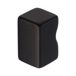 Ручка модерн кнопка квадратная 12*12-14 цвет черный ширина 12 мм Ручка модерн кнопка квадратная 12*12-14 цвет черный ширина 12 мм