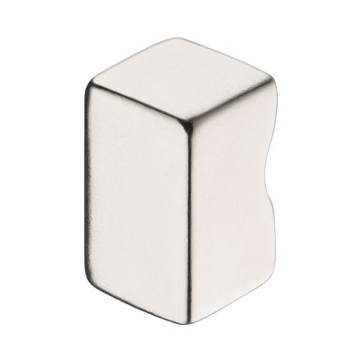 Ручка модерн кнопка квадратная 12*12-70 цвет глянцевый хром ширина 12 мм    