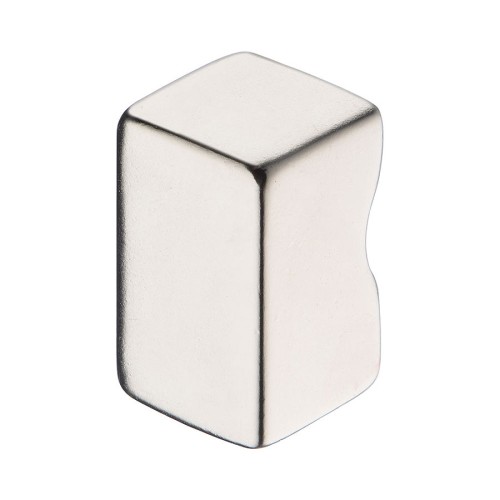 Ручка кнопка 12*12-70 цвет глянцевый хром ширина 12 мм