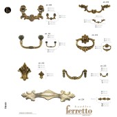 Ручка скоба фигурная 15.224.02.16 цвет старое серебро длина 116 мм крепление 64 мм