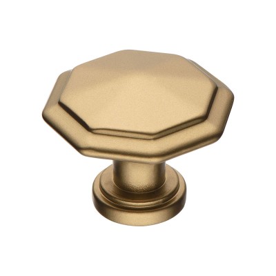 Ручка классика кнопка 15.309.01.36 цвет полированная латунь диаметр 36 мм 