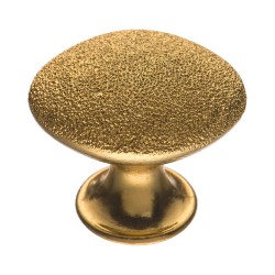 Ручка классика кнопка овал 15.340.00 DIA 19 цвет глянцевое золото длина 37 мм 