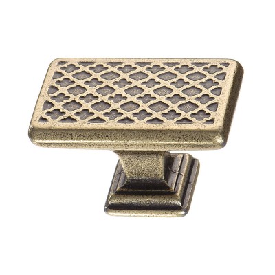 Ручка классика кнопка 15.349.00.12 цвет античная бронза длина 40 мм   