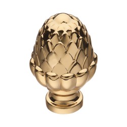 Ручка классика кнопка 15.356.00.19 цвет глянцевое золото 24К Италия 