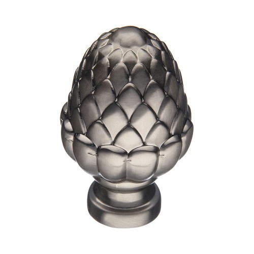 Ручка кнопка 15.356.00.29 цвет сатинированный никель диаметр 25 мм