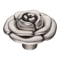 Ручка классика кнопка 15.393.55.16 цвет старое серебро диаметр 53 мм   