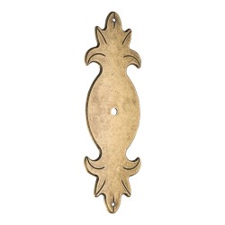 Подложка мебельная 15.614.P12.12 цвет античная бронза длина 115 мм