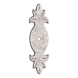 Подложка мебельная 15.614.P12.16 цвет старое серебро длина 115 мм