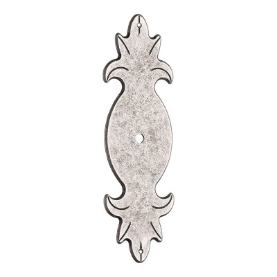 Подложка мебельная 15.614.P12.16 цвет старое серебро длина 115 мм