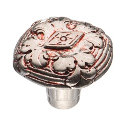 Ручка классика кнопка круглая 15.908.35.24 цвет французское серебро диаметр 35 мм   