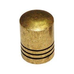 Ручка классика кнопка 18*26H22 цвет старая бронза диаметр 18 мм