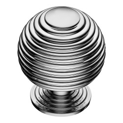 Ручка кнопка круглая 1930 0034 Big Chrome цвет глянцевый хром диаметр 34 мм Ручка кнопка круглая 1930 0034 Big Chrome цвет глянцевый хром диаметр 34 мм