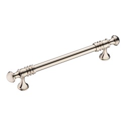 Ручка скоба 2146-51-160-052 цвет глянцевый никель длина 215 мм, крепление 160 мм