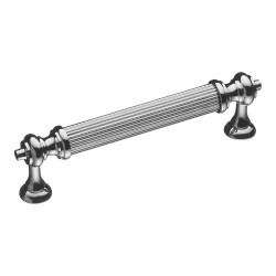 Ручка рейлинг 2512-005-96 цвет глянцевый хром длина 110 мм, крепление 96 мм 