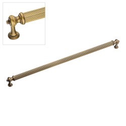 Ручка рейлинг 2512-013-320 цвет состаренная латунь длина 335 мм, крепление 320 мм