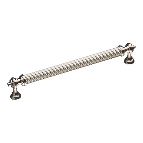 Ручка рейлинг 2512-016-160 цвет платиновый никель длина 175 мм, крепление 160 мм