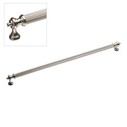 Ручка рейлинг 2512-016-320 цвет платиновый никель длина 335 мм, крепление 320 мм