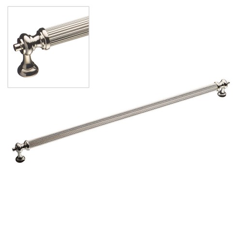 Ручка рейлинг 2512-016-320 цвет платиновый никель длина 335 мм, крепление 320 мм