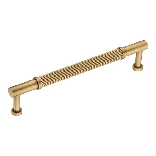 Ручка рейлинг 25125-013-160 цвет состаренная латунь длина 173 мм, крепление 160 мм