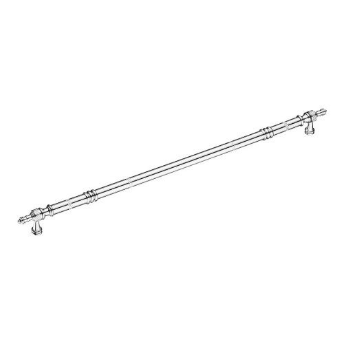 Ручка скоба 25149-005-13-416 цвет глянцевый хром длина 465 мм, крепление 416 мм 