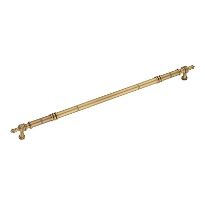 Ручка скоба 25149-013-13-416 цвет состаренная латунь длина 465 мм, крепление 416 мм 