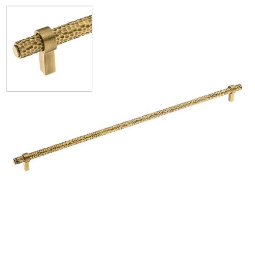 Ручка рейлинг 25235-013-T13-480 цвет состаренная латунь длина 530 мм, крепление 480 мм