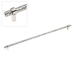 Ручка рейлинг 25235-080-T13-480 цвет глянцевый никель длина 530 мм, крепление 480 мм