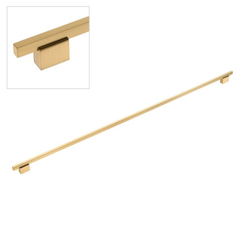 Ручка рейлинг 2552-011-832 цвет сатинированная латунь длина 900 мм, крепление 832 мм